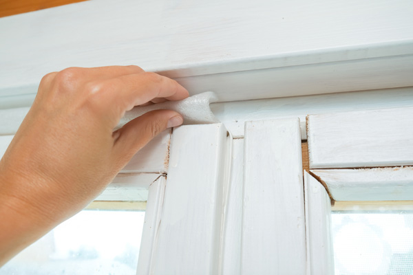 image of air sealing a fort collins home