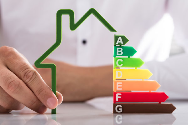 energy efficiency graph depicting energy audit benefits