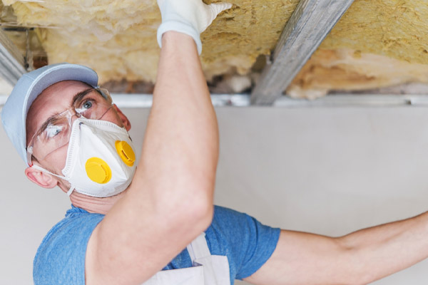 image of an insulation contractor in fort collins