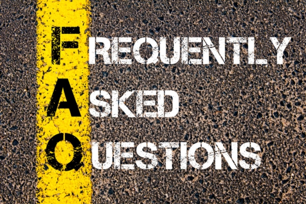 frequently asked questions spray painted on concrete depicting FAQs about condensation on walls