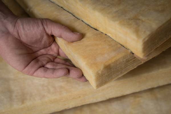 image of fiberglass home insulation