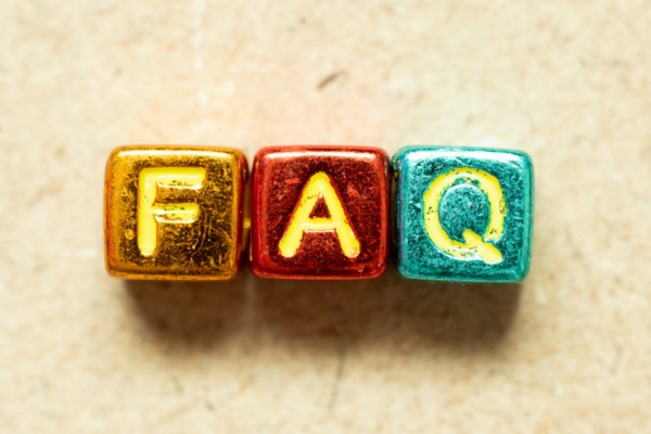 FAQ spelled using metallic letter beads depicting questions about Room Above Garage Insulation