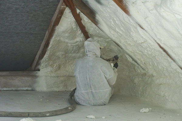 spray polyurethane foam insulation for roof