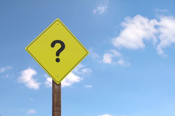 yellow road sign with question mark depicting Roof Replacement And Insulation questions