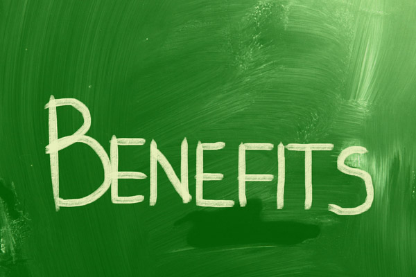 image of the word benefits depicting benefits of home insulation