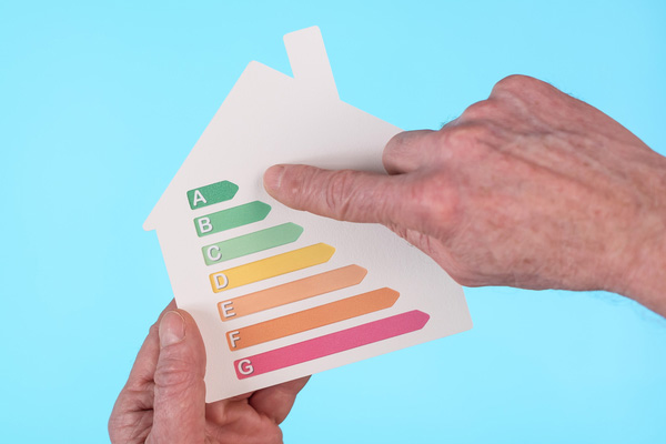 image of efficiency rating depicting insulation efficiency