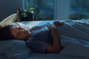 image of homeowner sleeping depicting insulation and sleeping