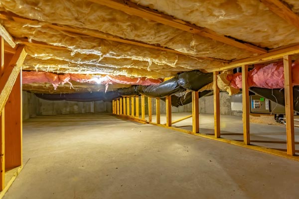 insulated crawl space