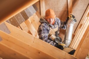 Expert Installing Whole House Fan Element