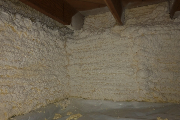 Ascend Construction crawl space insulation