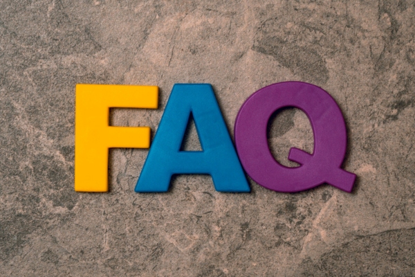 FAQ spelled using 3D letters depicting What is a Home Energy Audit questions
