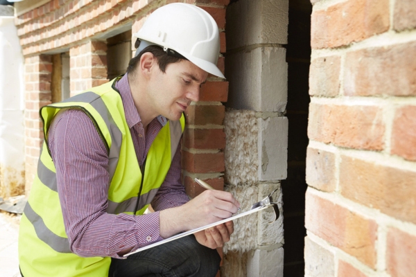 professional visual inspection during home audit