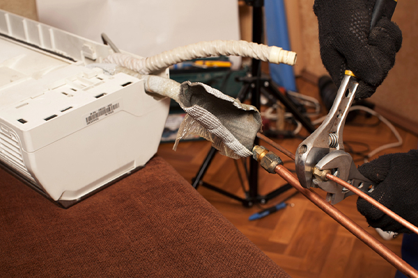 heat pump heating and cooling upgrade