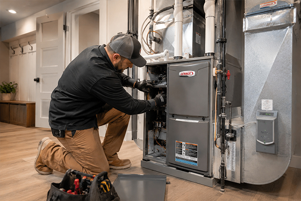 home heating installation by ascend construction